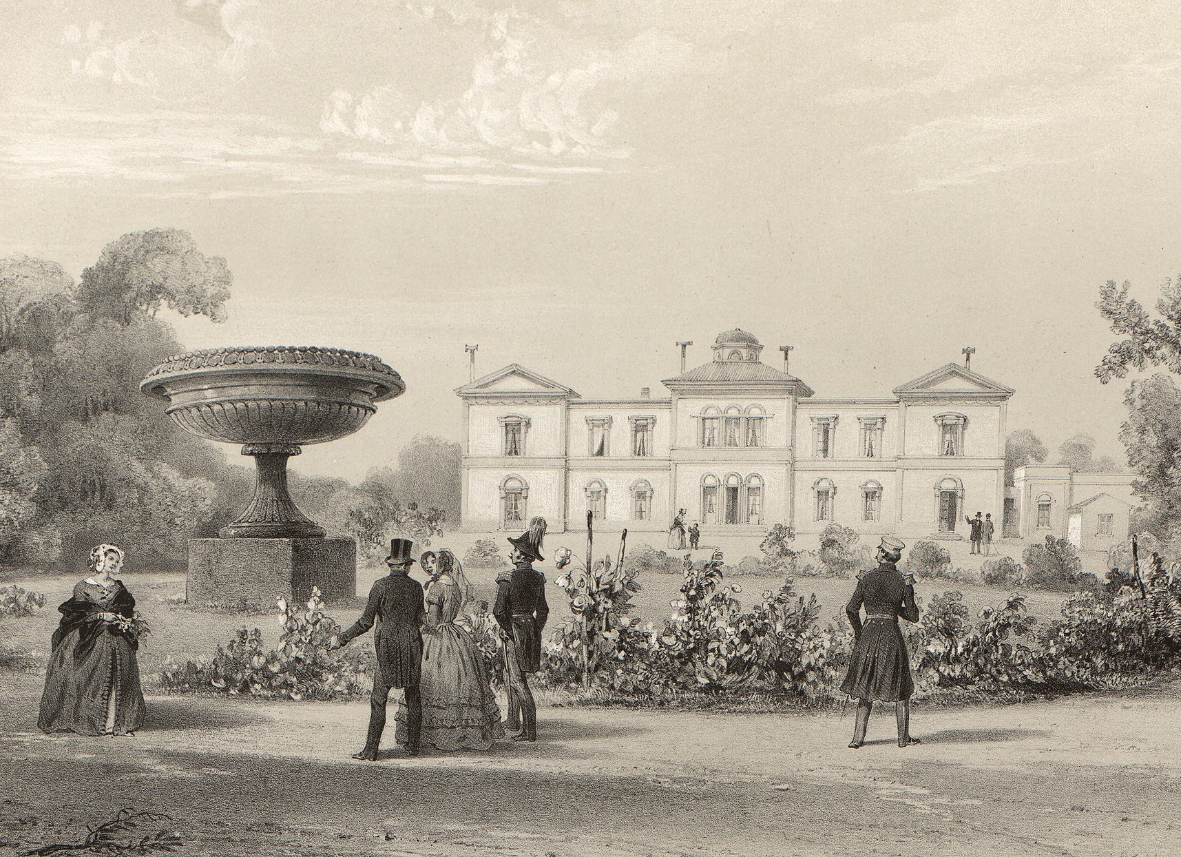 Stenhällen med vulkanaska